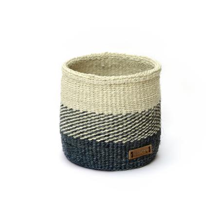 Others Sisal Basket Blue Medium