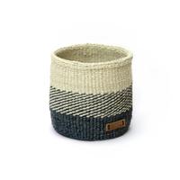 Others Sisal Basket Blue Medium