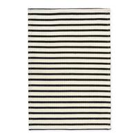 Others Tea Towels Striped Black and White (2-Pack)