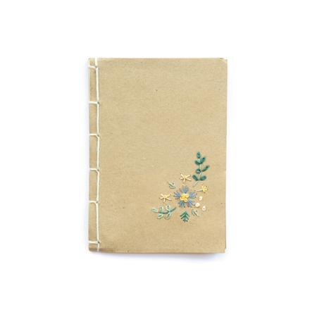 Others Embroidered Notebook Floral