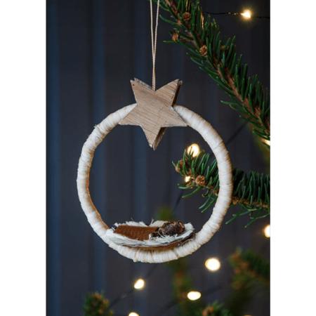 Ornament Sisal Baby Jesus