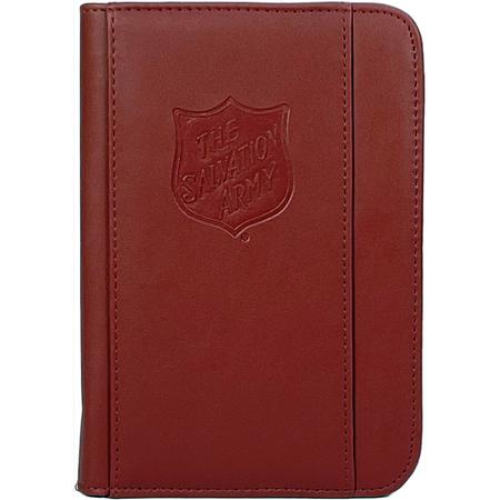 Padfolio Small New Red w/Shield