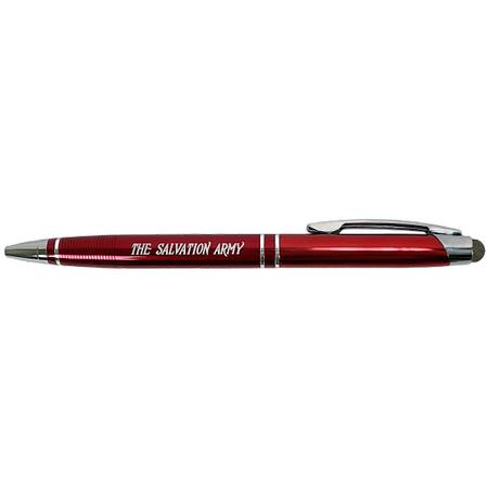 Pen Red Metal TSA Stylus