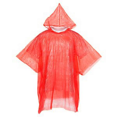Poncho Ball Keychain Red