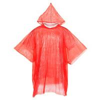 Poncho Ball Keychain Red