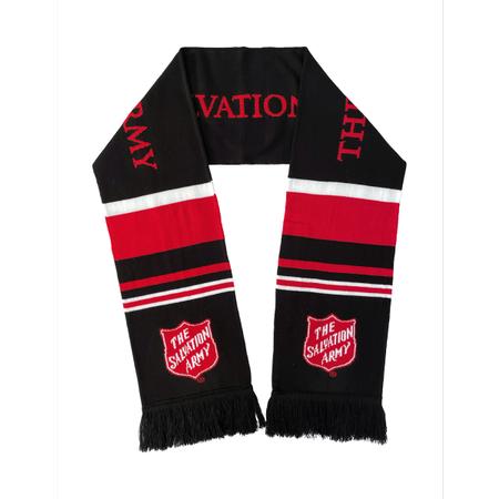 Scarf Red Black Soccer TSA