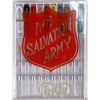 Sewing Kit with Shield Logo