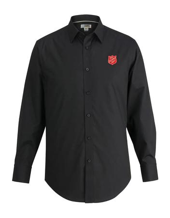 Shirt LS Black W/Shield