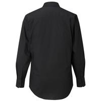 Shirt Men Ls Black W Shield 2x (Item #GFSHMBLS5)