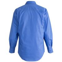 Shirt Men Ls French Blue W Shield Xl (Item #GFSHMFBS4)