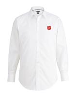 Shirt LS White W/Shield