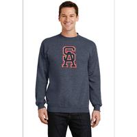 Sweatshirt Sa Heather Navy 3x (Item #GFSWSAHN6)