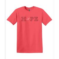 T-Shirt Hope Coral (Item #GFTSHOPC1)