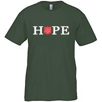 Tshirt Hope Forest Green Md (Item #GFTSHOPF2)