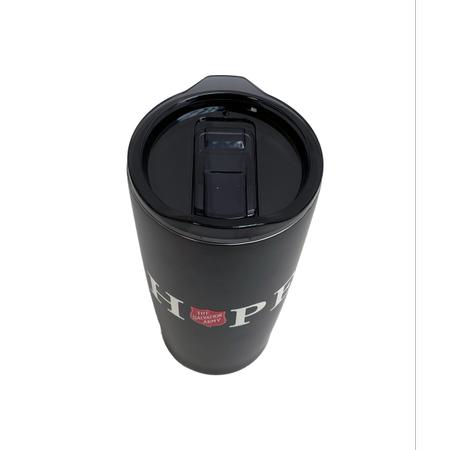 Tumbler 18oz Black w/Hope