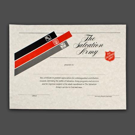 Certificate for Media Award