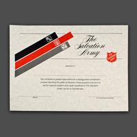 Certificate for Media Award