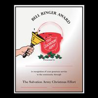 Bell Ringer Award Certificate With Bell