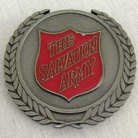 Red Shield Medallion 2in
