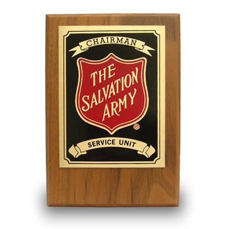 Plaque Service Unit Chairman