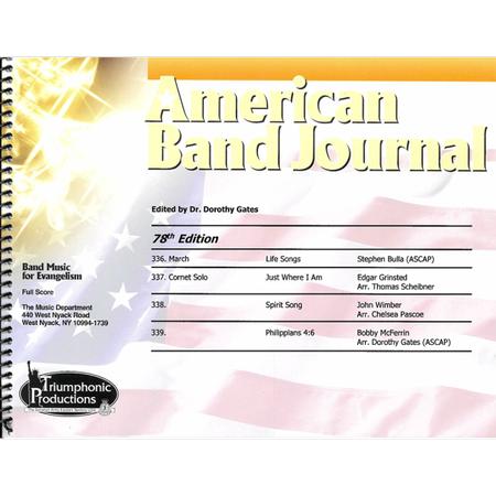 American Band Journal (ABJ) 78 #336-339