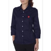 Twill Blouse Navy