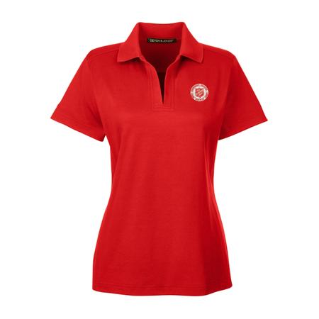 EDS Women's Golf Shirt Red
