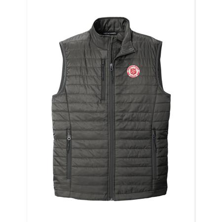 EDS Puffy Vest Men Gray