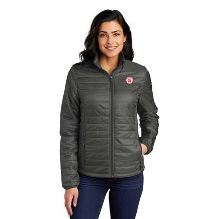 EDS Puffy Jacket Women Gray