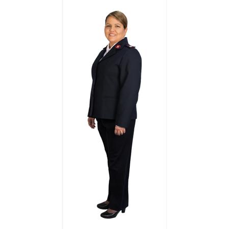Women's Poly-Wool Slacks - Modern