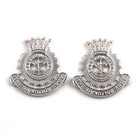 Crest Screw Back Silv Pr
