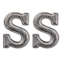S Metal Prong Back Pair