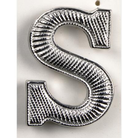 S Metal Screw Back Pair