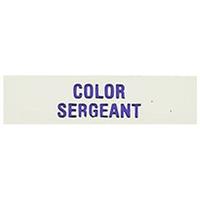 Color Sergeant