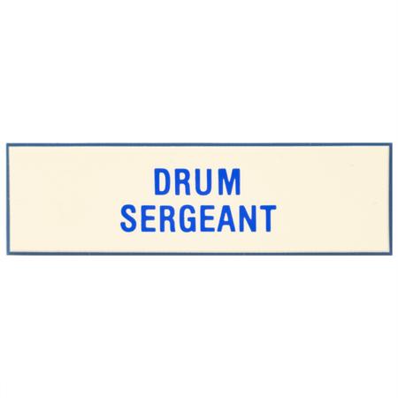 Drum Sergeant