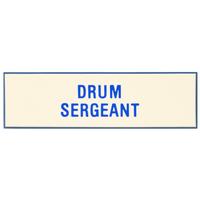 Drum Sergeant