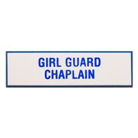 Girl Guard Chaplain