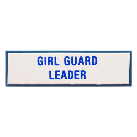 Girl Guard Leader