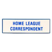 Home League Correspondent