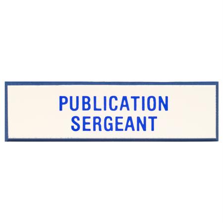 Publication Sergeant