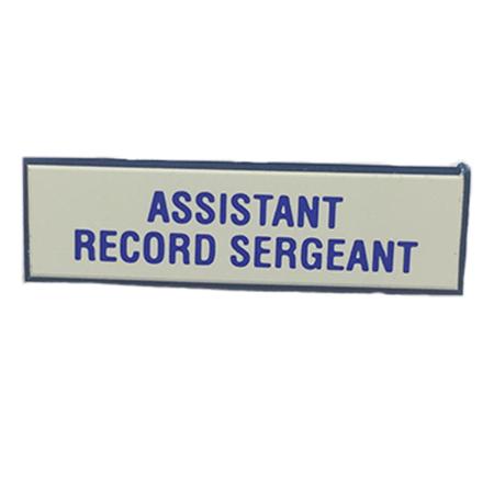 Assistant Record Sergeant