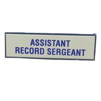 Assistant Record Sergeant