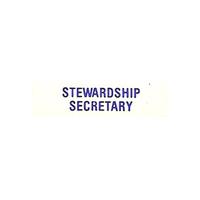 Stewardship Secretary