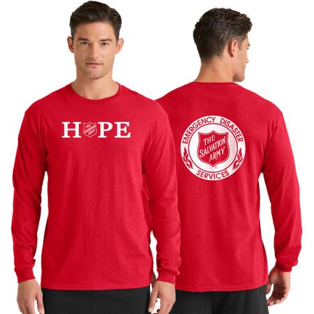 EDS Long Sleeve T-Shirt Hope Red