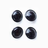 Buttons Mens Tunic Black Pkg 4