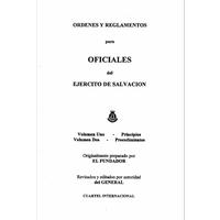 Orders and Regulations for Local Officers Spanish