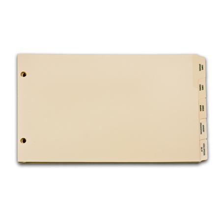 Roll Book Index Set