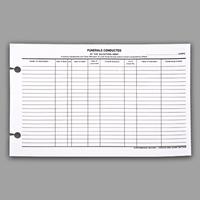 Roll Sheet Funerals Conduct