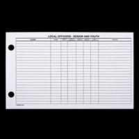 Roll Sheet Lo Off Jr Sr