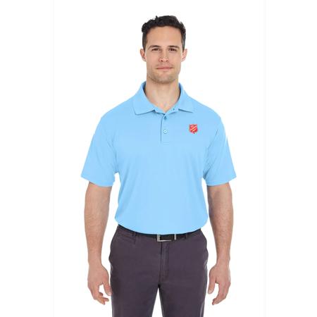 Men's Dry Mesh Polo Light Blue